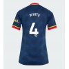 Arsenal Ben White #4 Bortedrakt Kvinner 2026-27 Kortermet
